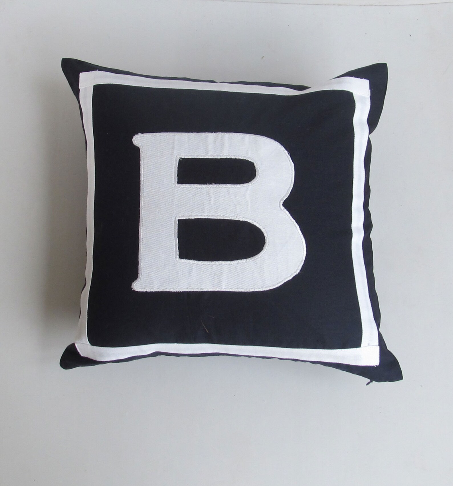 Monogrammed Pillow Case Initial Pillow Cover. Gift for Baby Etsy