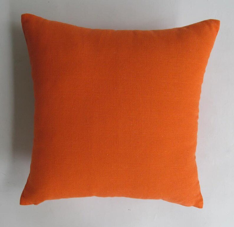 Diamond monogram pillow monogrammed pillow orange monogram Etsy