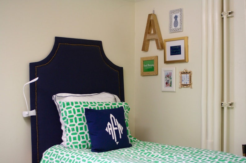 Diamond monogram pillow monogrammed pillow orange monogram Etsy