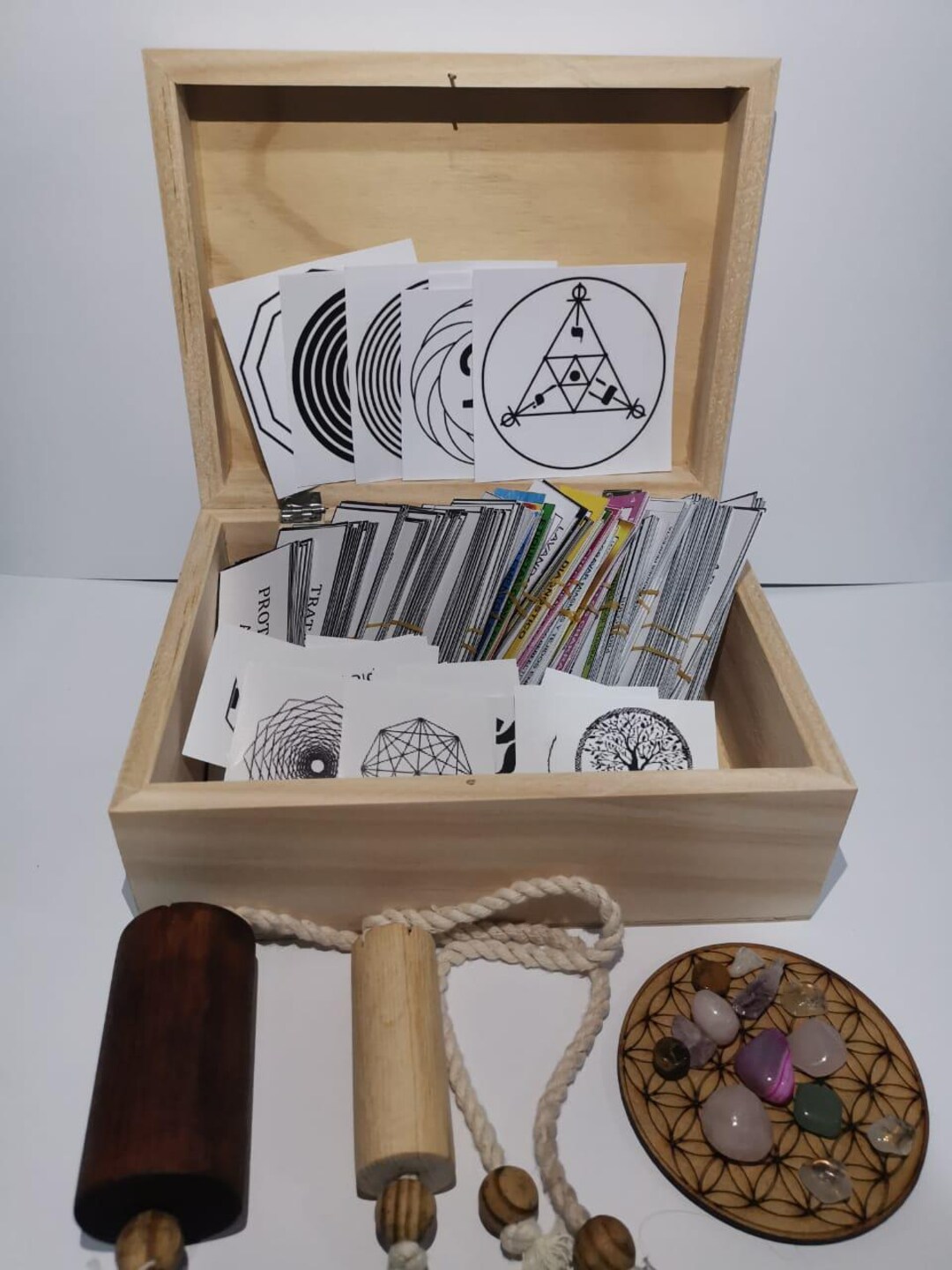 Hebrew Pendulum With Advanced Level Labels and Auxiliary Pendulum - Etsy