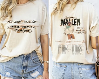 Morgan Wallen 2025 Tour T-Shirt: Retro Country Music Concert Tee