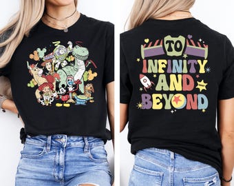 Toy Story Characters T-Shirt: To Infinity and Beyond