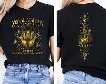 Zodiac Academy Shirt: Celestial Heirs Band Tee - Book Lover Gift