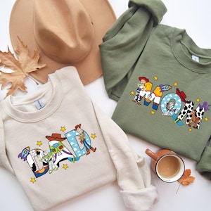 Mom and Dad Toy Story Shirt, Mom Cartoon Sweatshirt, Retro Toy Story Mama Shirt, Magical Mama Shirt, Mothers Day Shirt, Gift For Mom Hoodie