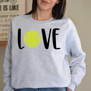 Tennis Sweatshirt, Tennis Club Shirt, Tennis Long Sleeve Shirts, Tennis Hoodies, Tennis Gifts for Women, Tennis Gifts for Team
