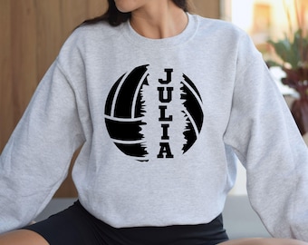 Custom Volleyball Sweatshirt: Personalized Team Hoodie