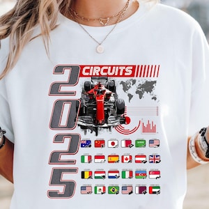 Formula 1 2025 Season Shirts,Formula 1 Fan Tshirt,F1 Lover Tshirt,Formula 1 Tshirt,Formula 1 2025 Circuits Tshirt,Formula 1 Calendar Tshirt