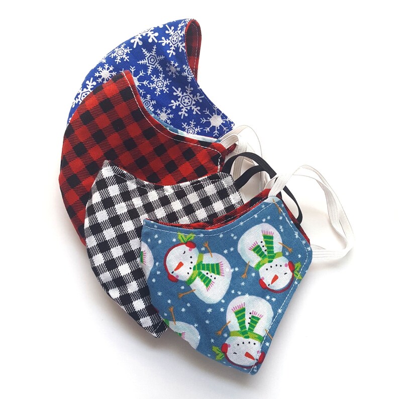 Holiday Masks for Family Holiday Masks for Kids Holiday Etsy UK