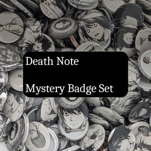 Death Note Pin - Etsy UK