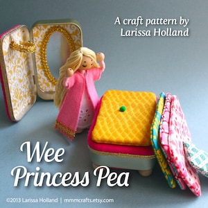 Kleine Prinzessin Erbse PDF Anleitung für ein Taschen-großes Märchen Spielset