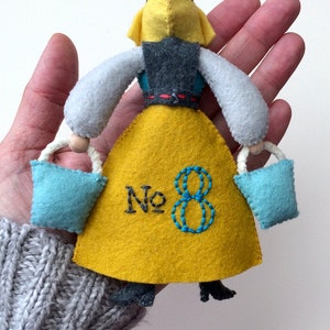 Twelve Days Series COMPLETE 1-12 PDF Pattern Bundle: A discounted set of hand sewn wool felt Christmas ornament patterns plus bonus content! image 9