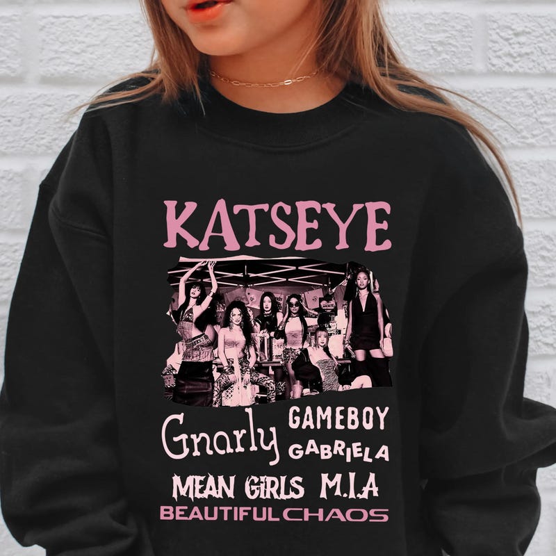 Katseye Hoodie Merch Etsy UK