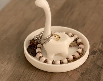 3D Printed Dinosaur Jewelry Holder | Ring Necklace Organizer Storage