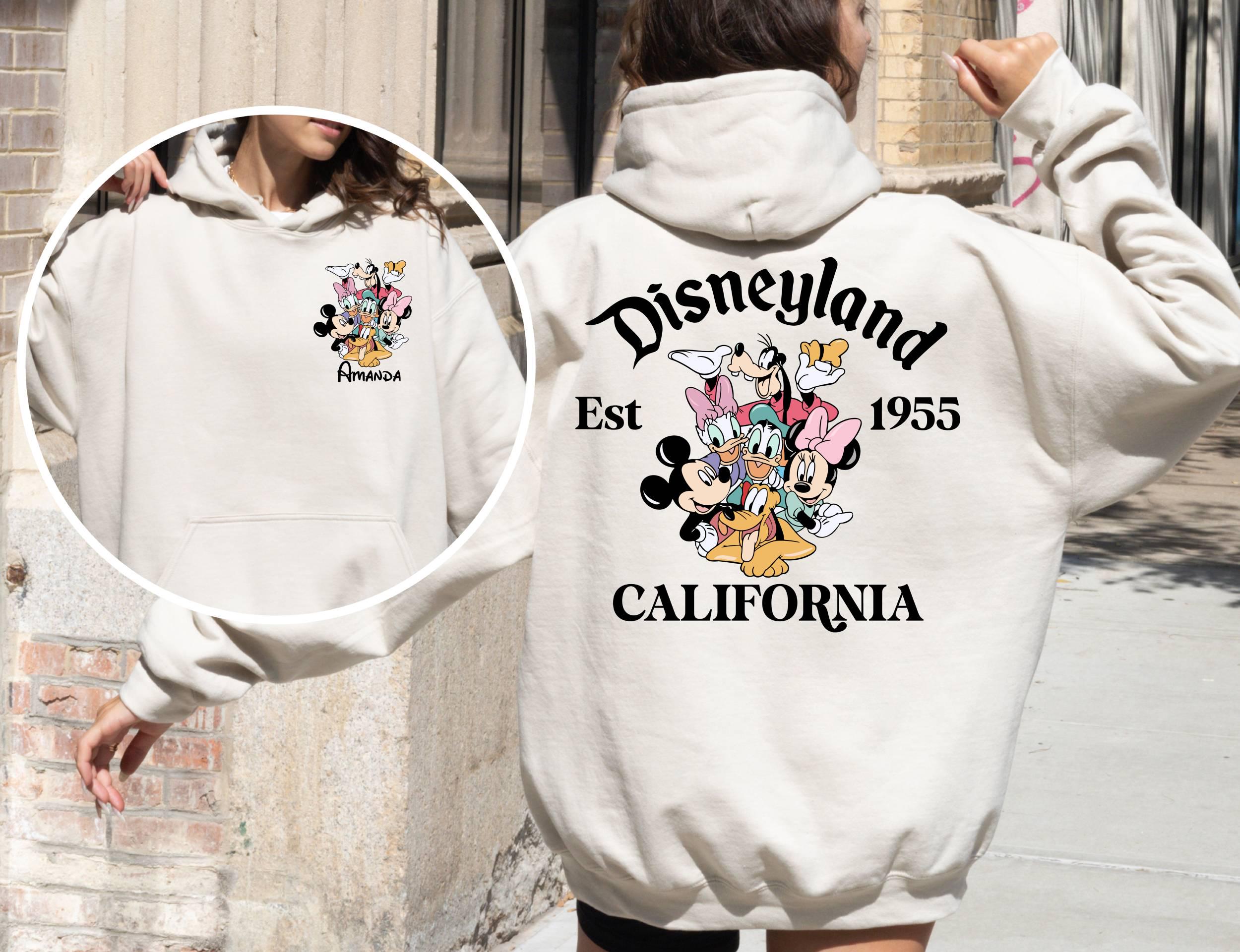 Personalized Disneyland California Hoodie,custom Disneyland Est