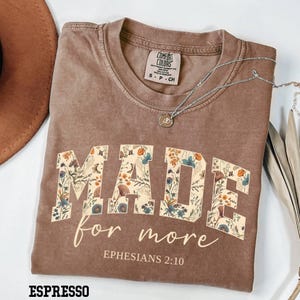 Comfort Colors® Bible Verse Shirt, Cute Christian Shirt For Women,Jesus Shirt,Christian Gift, Christian Christmas Shirt,Love and Grace Shirt