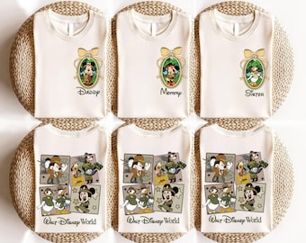Custom Disney Animal Kingdom Shirts,Mickey And Friends Coquette Bows Safari Mode Let's Get Wild Shirt,Magic Kingdom Family Vacation Trip Tee