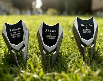 Personalized Golf Divot Tool with Ball Marker, Custom Golf Gift for Men, Unique Golf Accessories, Gift for Golfer, Wedding Gifts