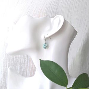 Brincos Pendentes de Floco de Neve – Joias Japonesas Artesanais, Design Minimalista, Leves e Hipoalergênicas, Made in Japan