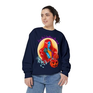 Garment-dyed sweater dames Nightmare before Christmas sally afbeelding 1