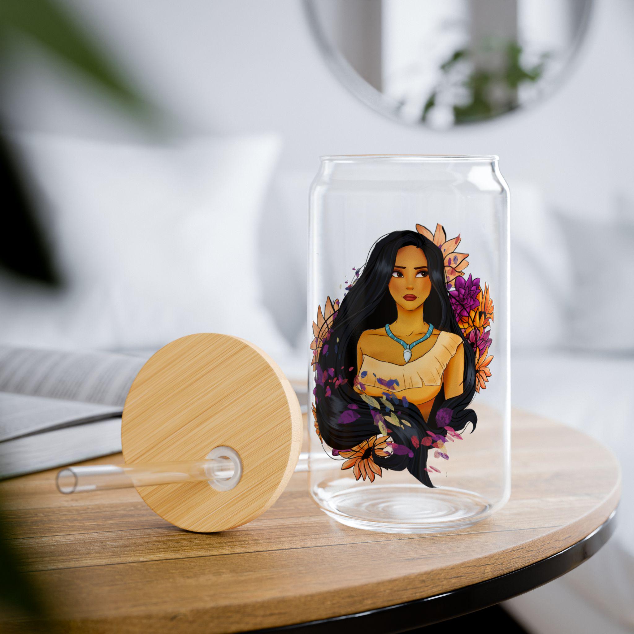 Pocahontas Sipper Glass, 16oz