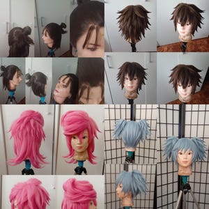 Wig cosplay commission