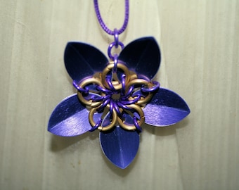 Chain Maille/Scale Maille Flower