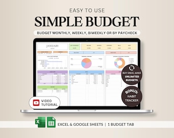 Budget Planner Google Sheets Budget Spreadsheet Excel Budget Tracker Finance Monthly Budget Template Weekly Budgeting Expense Tracker