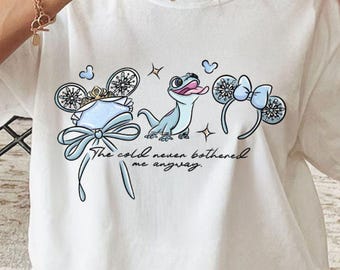 Coquette bow Elsa Princess Shirt, Disney Frozen Elsa Shirt, WDW Disneyland trip Tee, Girls trip Princess adult & kids shirt, Gift for her