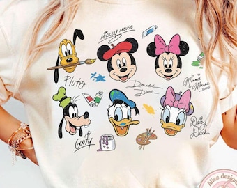 Personalized Epcot international Festival of the Arts shirt, Mickey & friends Epcot World Tour Family matching shirts