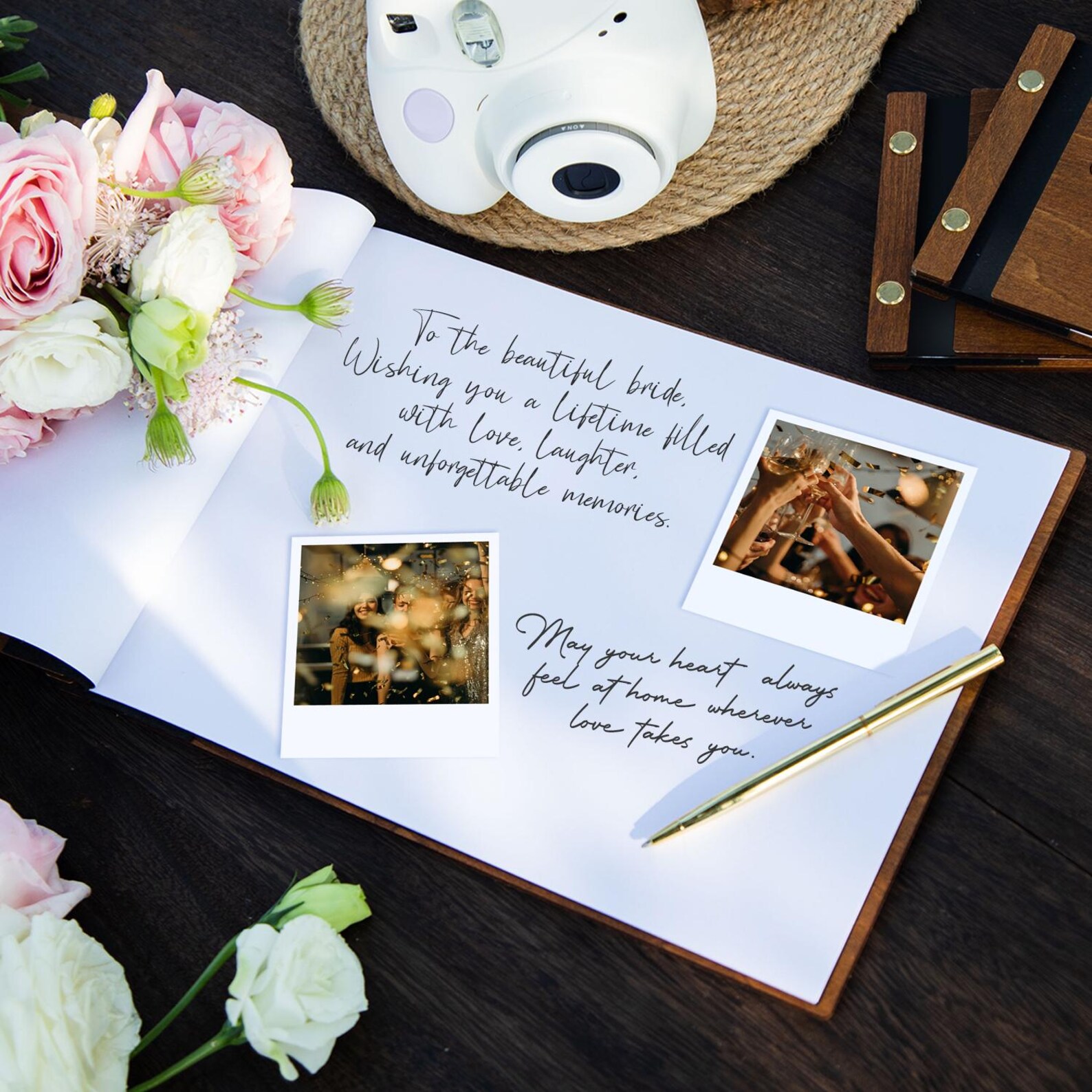 Personalised Letters to the Bride Book, Custom Bride-to-be Book, Hen ...