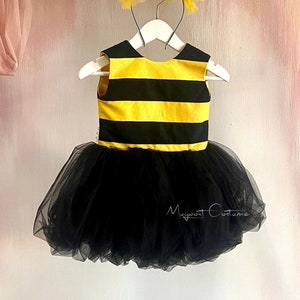 Bee Costume for Toddler, Halloween Baby Dress