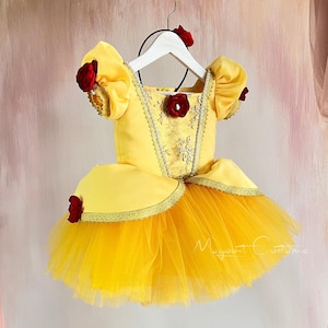 Die Schöne und das Biest Kleid, Belle Prinzessin Kostüm