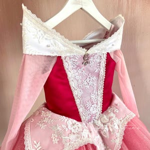 Princess Aurora Dress for Toddler, Halloween Girl Dress, Sleeping Beauty Baby Costume