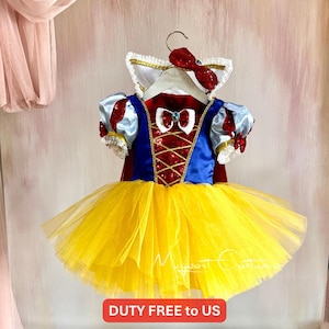 Snow White Baby Costume, Halloween Baby Dress