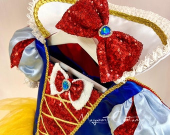 Snow White Dress for Toddler, Halloween Costume