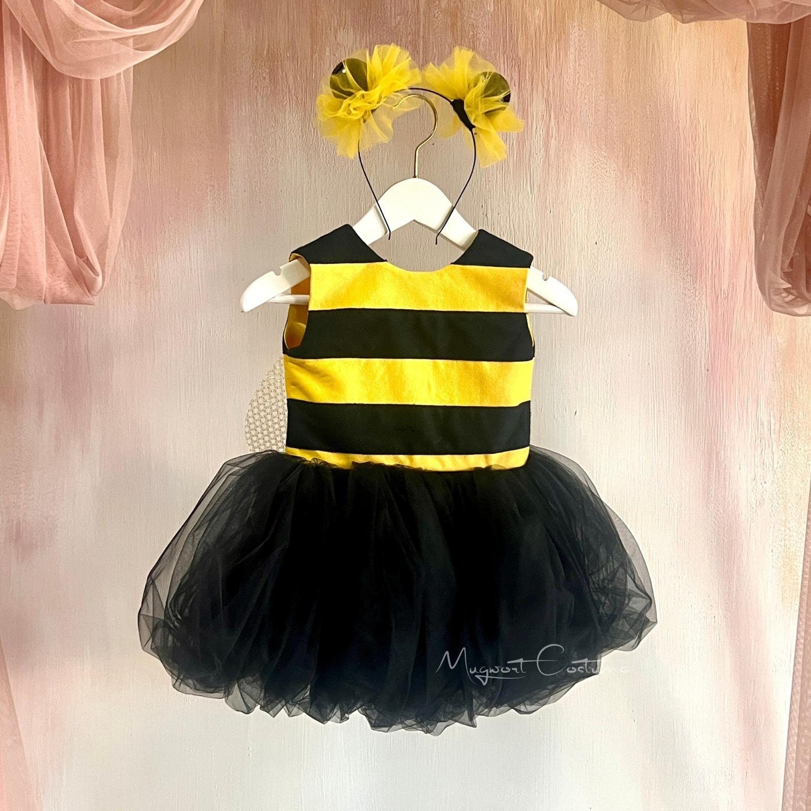 Queen Bee Dress for Toddler, Halloween Costume