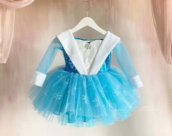 Frozen Elsa Costume for Toddler, Halloween Tutu Dress