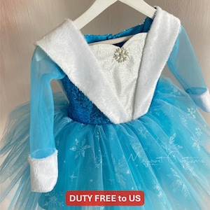Elsa Prinzessin Kleid für Kleinkinder, Elsa Kostüm
