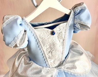 Cinderella Costume, Halloween Princess Girl Dress, Toddler Girl Halloween Costume