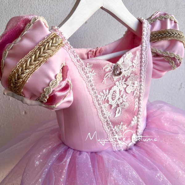 Princess Rapunzel Costume for Toddler, Halloween Costume