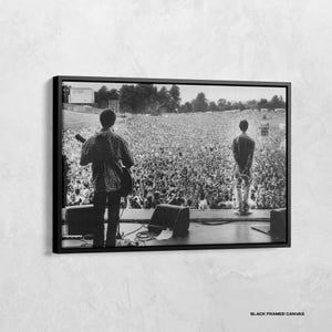 Póster de Liam Gallagher, Oasis Knebworth (1996), impresionante impresión, lienzo de leyendas de la música, decoración de pared para salas de música, regalo para amantes del jazz.