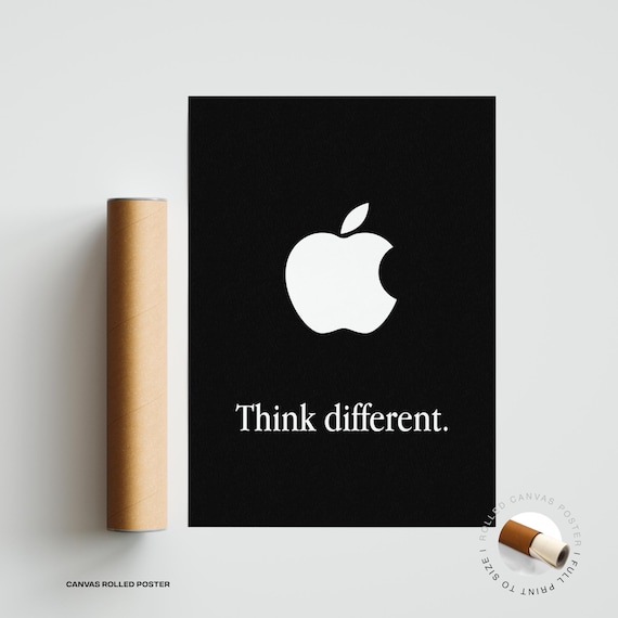 その他 Apple Think different Poster Apple Steve Jobs 
