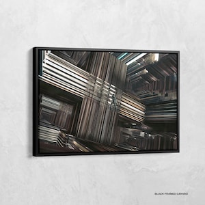 Interstellar Movie Poster, Interstellar 2014 Movie Canvas, Interstellar Print, Christopher Nolan, Interstellar Art, Space Art, Movie Posters