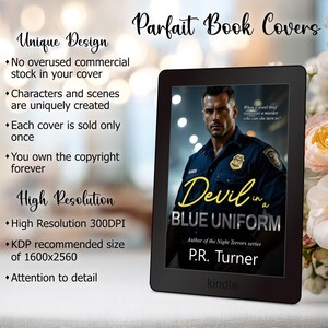 Premade Book Cover for KDP e-Book image 3