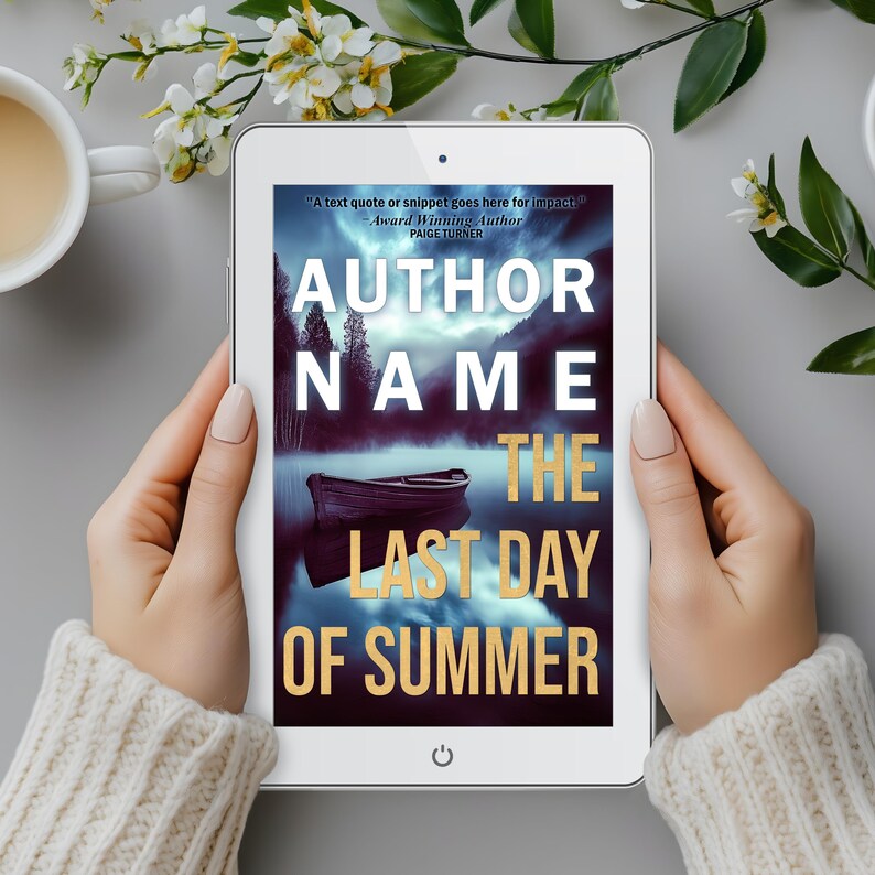 Premade Book Cover for KDP e-Book image 6