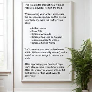 Premade Book Cover for KDP e-Book image 7