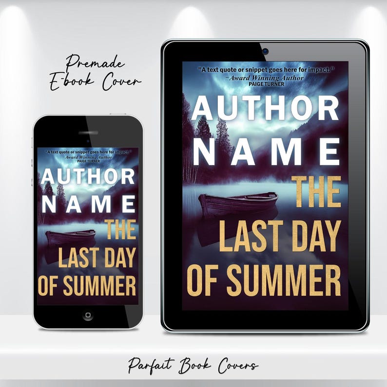 Premade Book Cover for KDP e-Book image 1