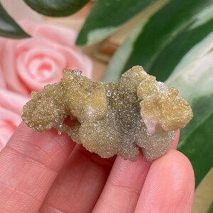Zincite from Poland - Synthetic Zincite Crystal ~ Manmade Crystal ~ Smoky Orange Zincite ~ Healing Crystal Solar Plexus Chakra