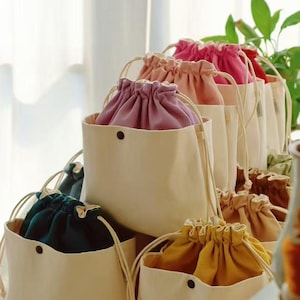 Organizador de bolso compatible con Bean Boat y Tote. Incluye bolsillos y forro de lona.