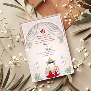 Invito digitale e video per matrimonio Sikh